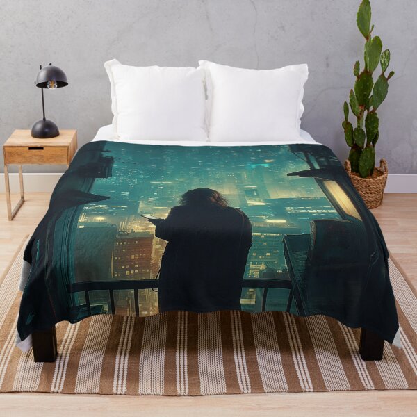 Item preview, Silent Signals Above the City designed and sold by oanaunciuleanu.