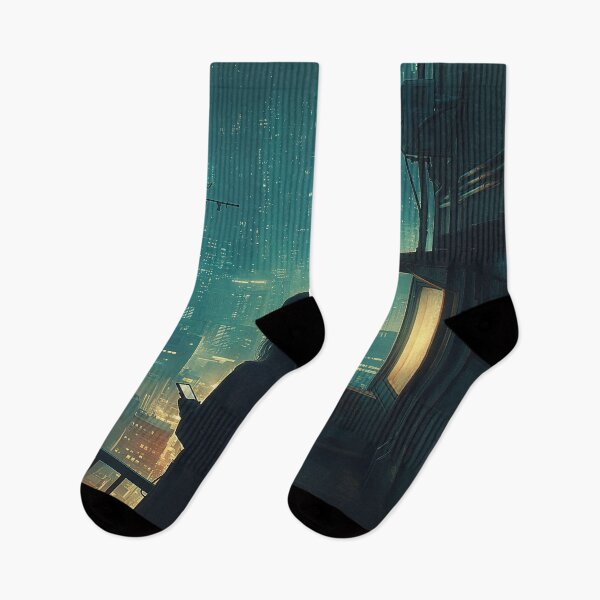 Item preview, Silent Signals Above the City designed and sold by oanaunciuleanu.