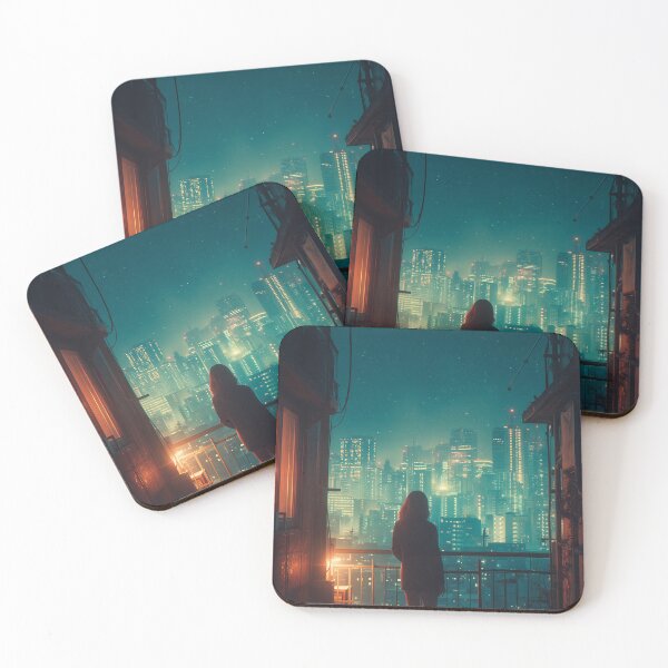 Item preview, Silent Signals Above the City designed and sold by oanaunciuleanu.