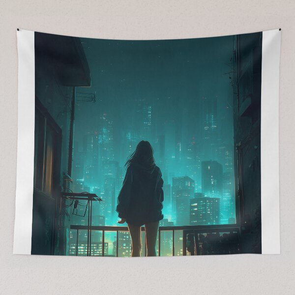 Item preview, Silent Signals Above the City designed and sold by oanaunciuleanu.