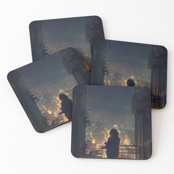 Item preview, Silent Signals Above the City designed and sold by oanaunciuleanu.