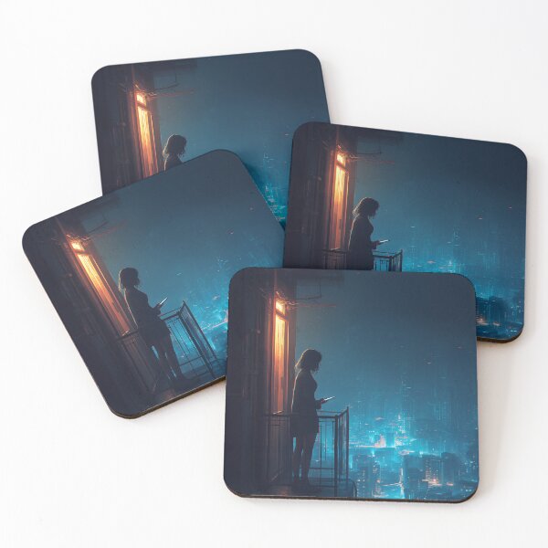 Item preview, Silent Signals Above the City designed and sold by oanaunciuleanu.