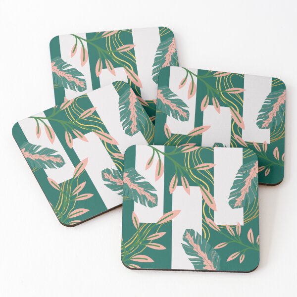 Item preview, Scandinavian Botanical Grid Pattern designed and sold by JitsTheArtist.