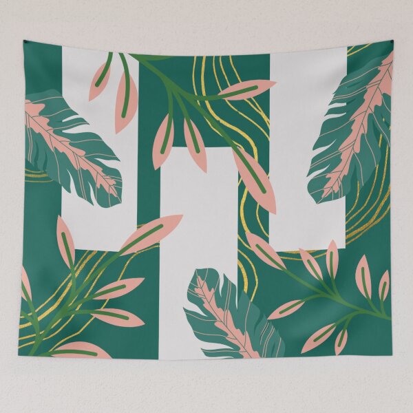 Item preview, Scandinavian Botanical Grid Pattern designed and sold by JitsTheArtist.