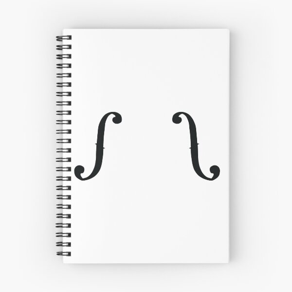 Item preview, Violin Holes – Minimalist F Hole Design for Violinists & Musicians designed and sold by GeekFuel.