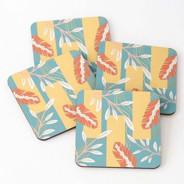 Item preview, Scandinavian Botanical Grid Pattern designed and sold by JitsTheArtist.