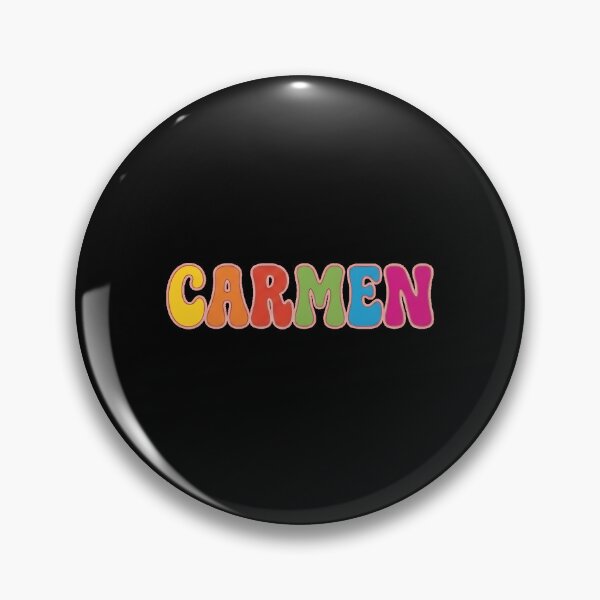 Item preview, ❤️ Carmen Personalized Name Wavy Retro Shirt, Coffee Mug, Sticker Gift designed and sold by HelixPedia.
