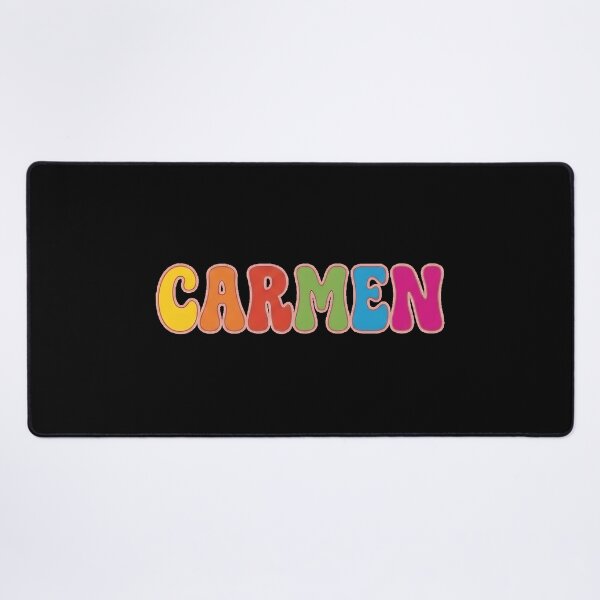 Item preview, ❤️ Carmen Personalized Name Wavy Retro Shirt, Coffee Mug, Sticker Gift designed and sold by HelixPedia.