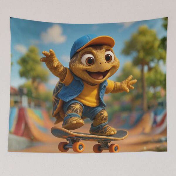 Item preview, Skater Radiated Tortoise designed and sold by Sillytoe.