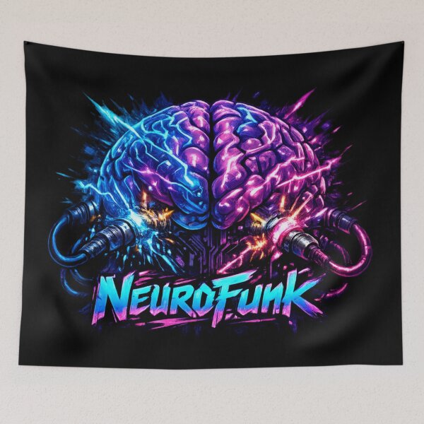 Item preview, Neurofunk - Neon Cyber Brain designed and sold by SidTastic .
