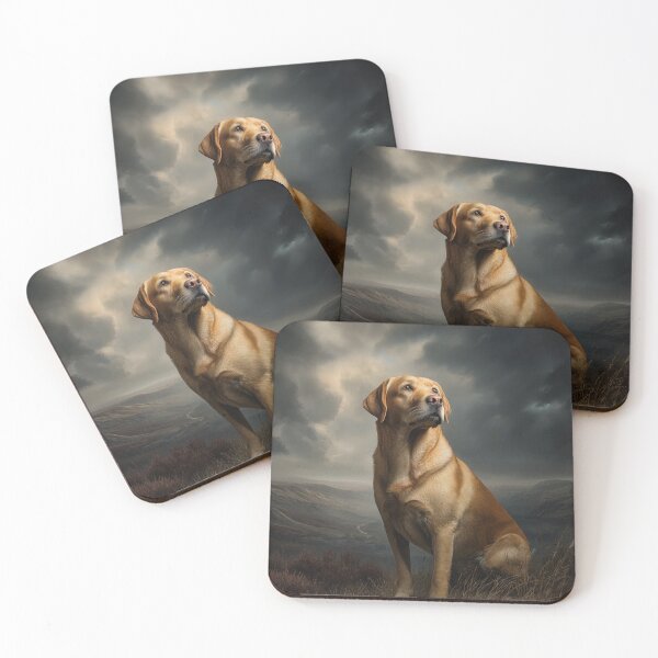 Item preview, Labrador Retriever in a Dramatic Landscape designed and sold by PetsArt.