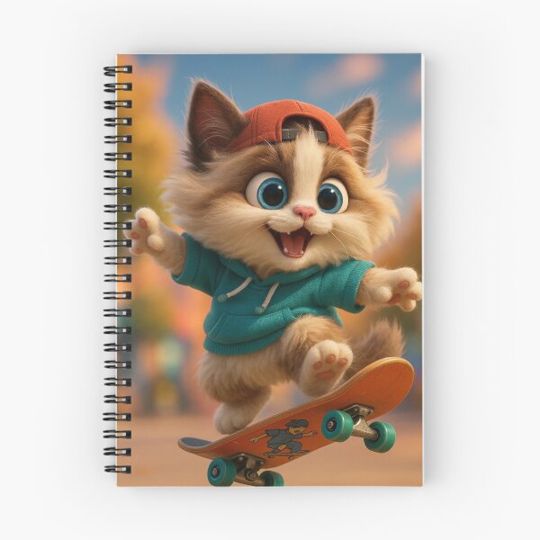 Item preview, Skater Ragamuffin Cat designed and sold by Sillytoe.