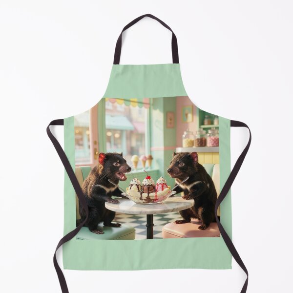 Item preview, Quarrelsome Tasmanian Devils Might Share Banana Split designed and sold by Tridentulus.