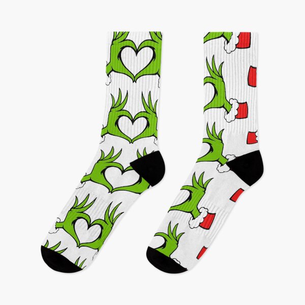 Item preview, Grinch heart hand  designed and sold by gvstyle.