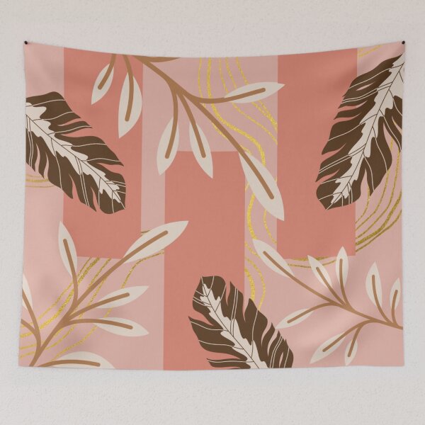 Item preview, Scandinavian Botanical Grid Pattern designed and sold by JitsTheArtist.