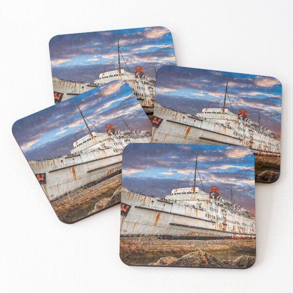 Item preview, TSS Duke of Lancaster Sunset designed and sold by AJEvans.