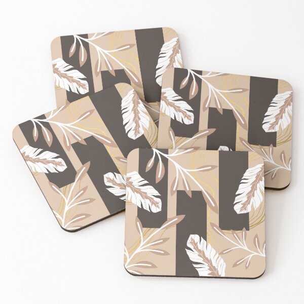 Item preview, Scandinavian Botanical Grid Pattern designed and sold by JitsTheArtist.