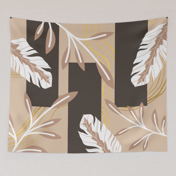 Item preview, Scandinavian Botanical Grid Pattern designed and sold by JitsTheArtist.