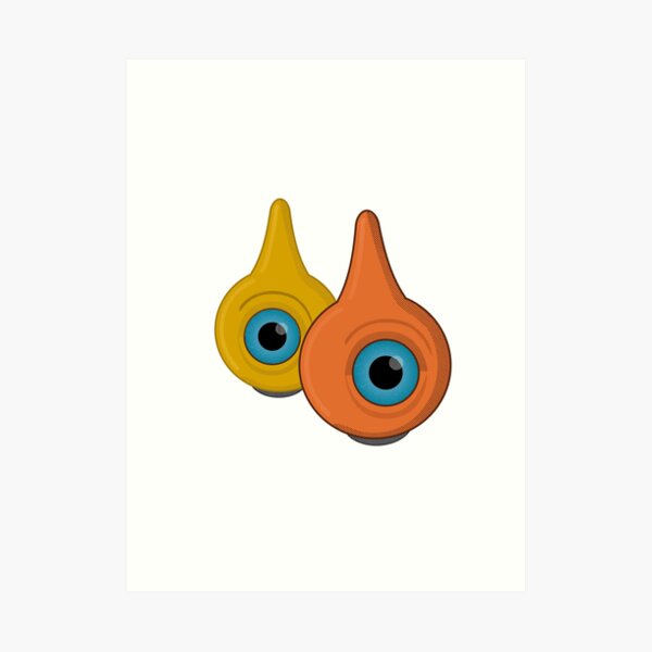 Scp 131 Eye Pods Scp Foundation Art Print For Sale By Opalskystudio Redbubble