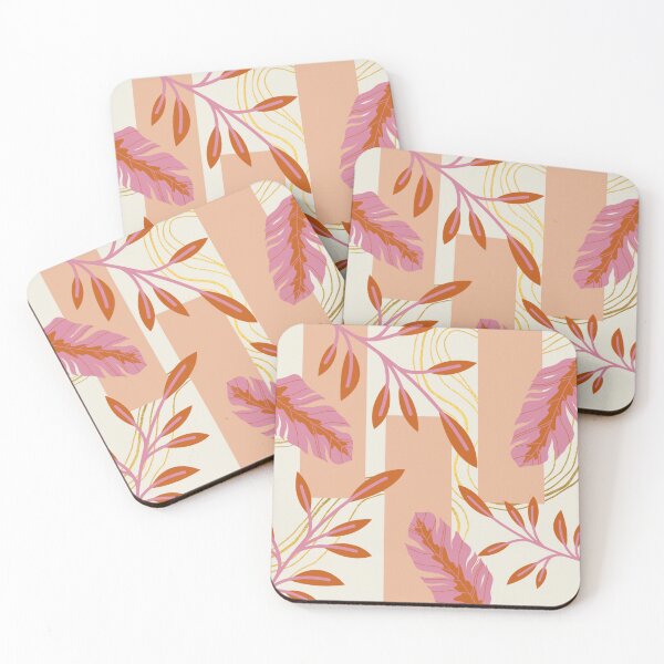 Item preview, Scandinavian Botanical Grid Pattern designed and sold by JitsTheArtist.