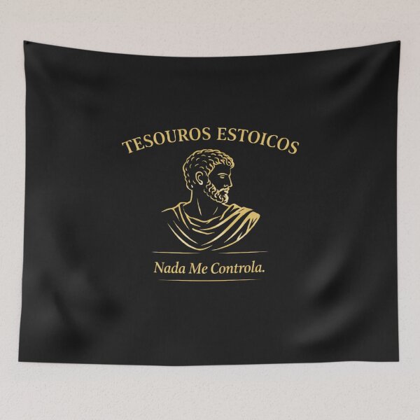 Item preview, Nada Me Controla – Arte Minimalista designed and sold by TesouroEstoico.