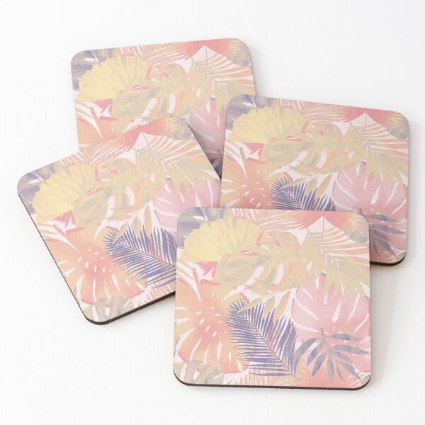 Item preview, Retro Tropical Monstera Palm Leaf Pattern designed and sold by Seamlessly Buffalo.