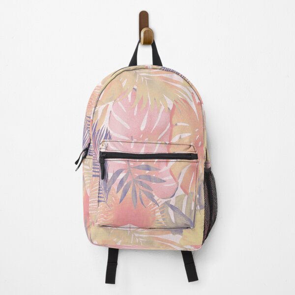 Item preview, Retro Tropical Monstera Palm Leaf Pattern designed and sold by Seamlessly Buffalo.