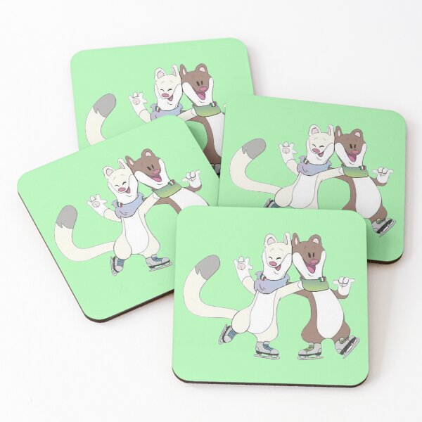 Item preview, Tina And Milo Ice Skaters designed and sold by Abeshinobi.