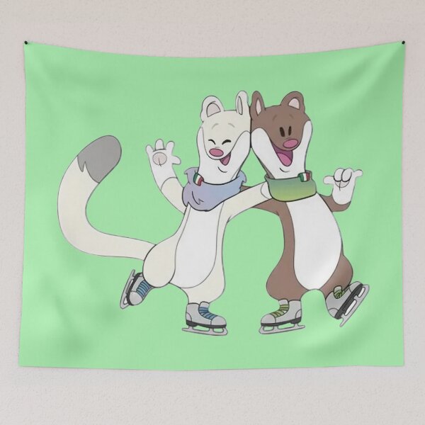 Item preview, Tina And Milo Ice Skaters designed and sold by Abeshinobi.