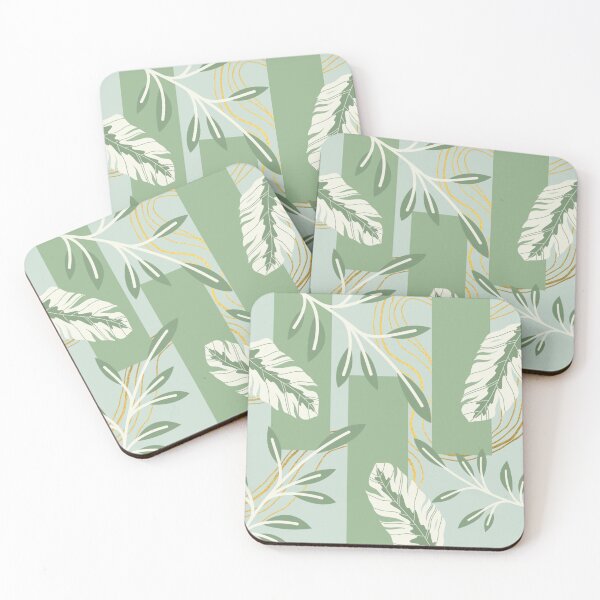 Item preview, Scandinavian Botanical Grid Pattern designed and sold by JitsTheArtist.