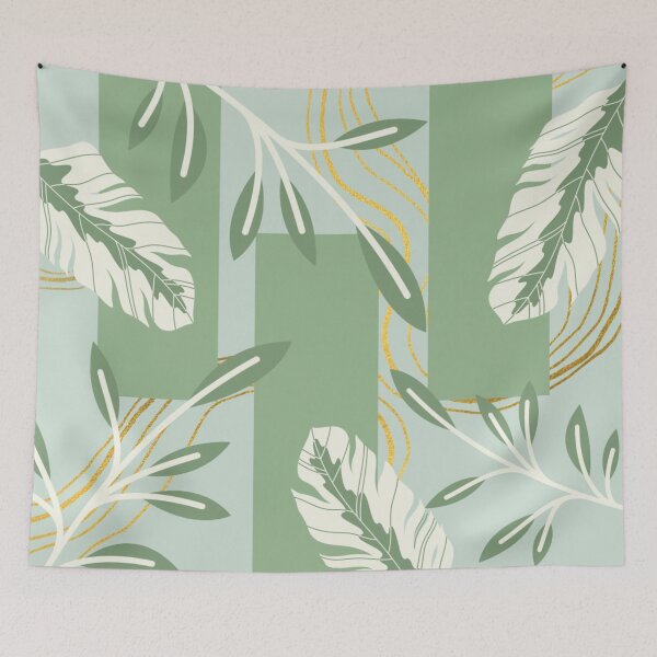 Item preview, Scandinavian Botanical Grid Pattern designed and sold by JitsTheArtist.