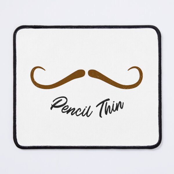 Item preview, Pencil Thin Mustache designed and sold by ParrotHeadSwag.
