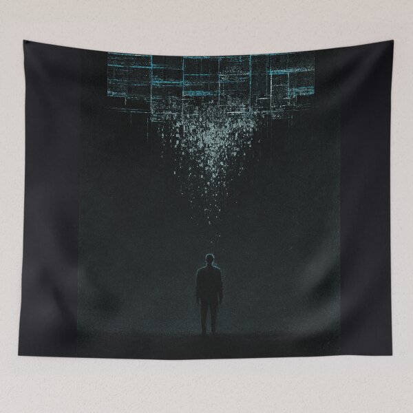 Item preview, Alone While The World is Falling Apart Art designed and sold by citizenscorned.