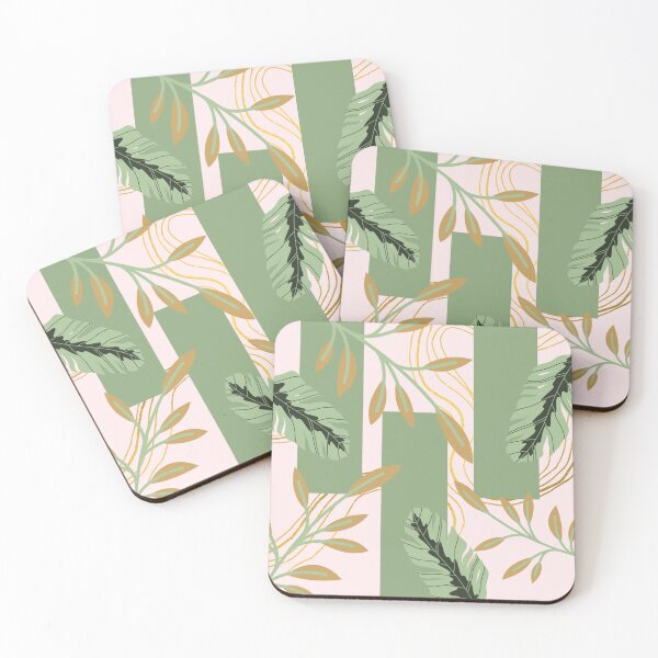 Item preview, Scandinavian Botanical Grid Pattern designed and sold by JitsTheArtist.