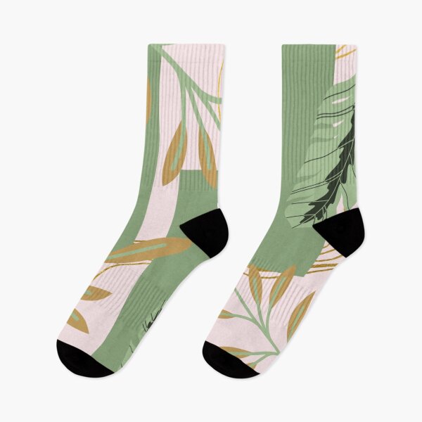 Item preview, Scandinavian Botanical Grid Pattern designed and sold by JitsTheArtist.