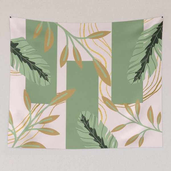 Item preview, Scandinavian Botanical Grid Pattern designed and sold by JitsTheArtist.