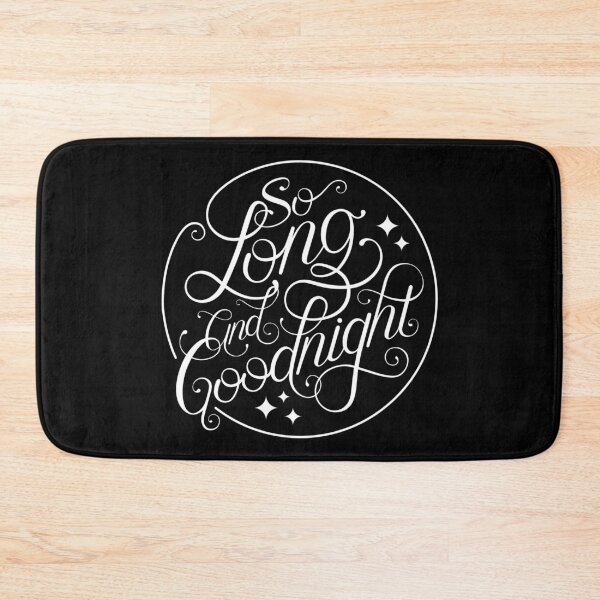 Item preview, So Long and Goodnight Helena Lettering Art designed and sold by SoftlySorrows.