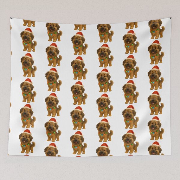 Item preview, Christmas Caucasian Shepherd designed and sold by Sillytoe.