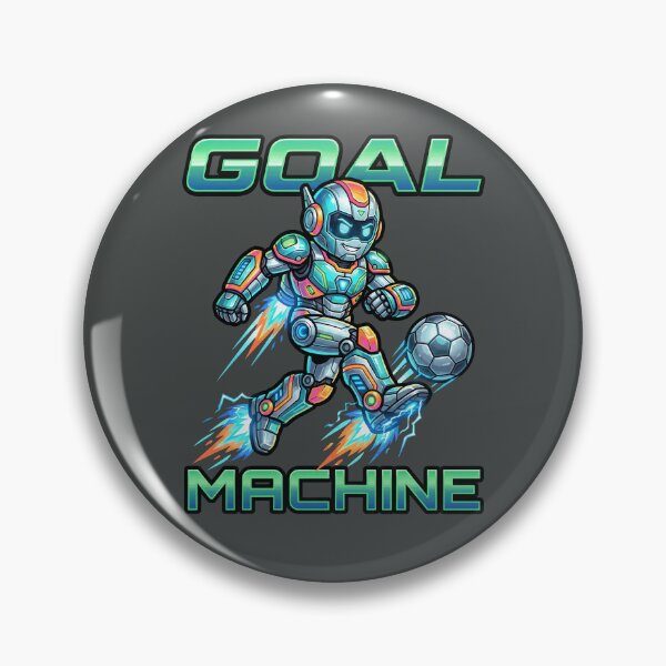 Item preview, Goal Machine - Sci-Fi Soccer Robot designed and sold by DigitalGlade.
