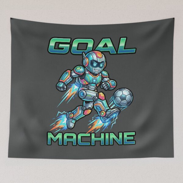 Item preview, Goal Machine - Sci-Fi Soccer Robot designed and sold by DigitalGlade.
