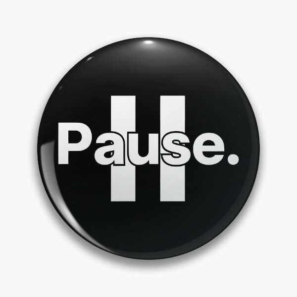 Item preview, Pause Breathe Continue Mindfulness Design with Semicolon Motif designed and sold by Fuechse.