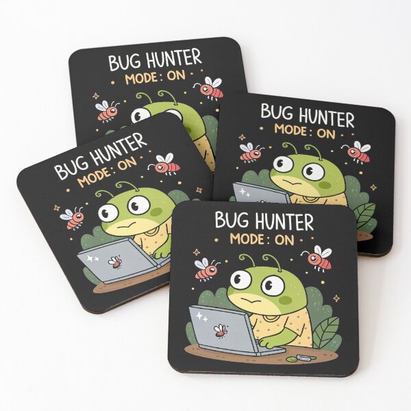 Item preview, Bug Hunter Mode On – Funny Frog Programmer Coding designed and sold by the science zoo.
