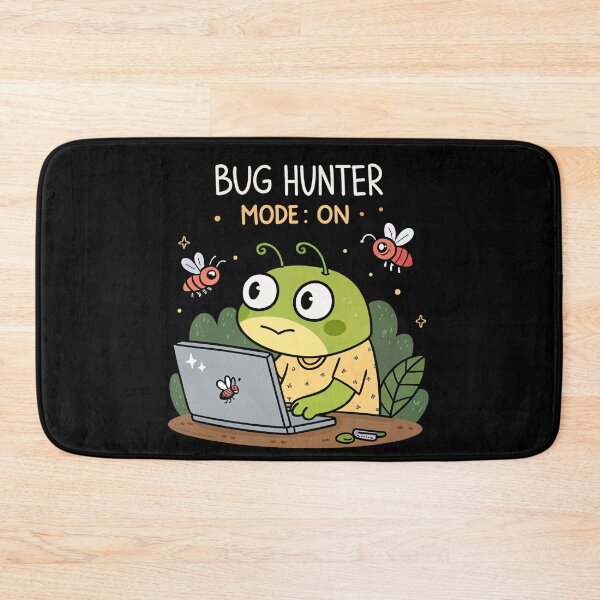 Item preview, Bug Hunter Mode On – Funny Frog Programmer Coding designed and sold by the science zoo.