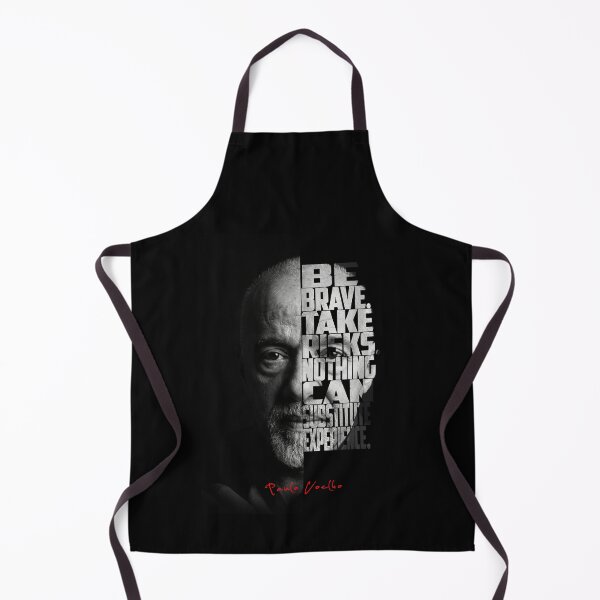 Item preview, Paulo Coelho Split Face Quote Poster designed and sold by Enea Kelo.