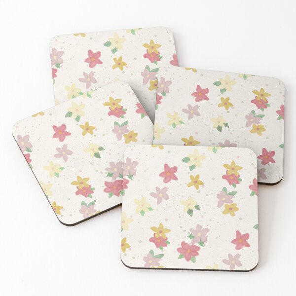 Item preview, Sweet Pastel Watercolor Ditsy Floral Pattern designed and sold by Seamlessly Buffalo.
