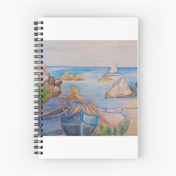 Item preview, Tyulenovo Black Sea Coast – Boats & Cliffs, Dobrich Region Bulgaria Coastal Landscape designed and sold by Cvetok.