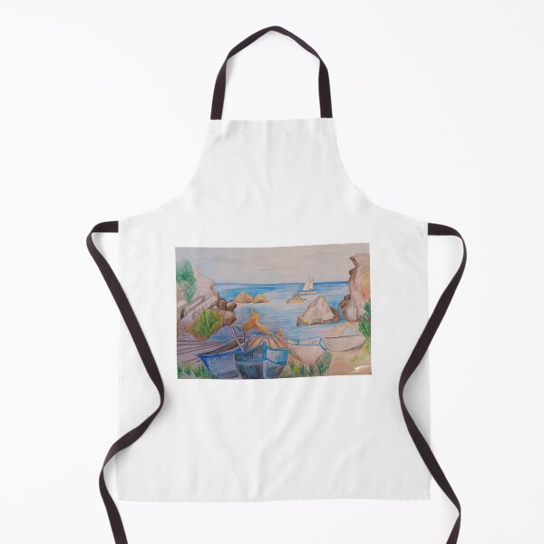 Item preview, Tyulenovo Black Sea Coast – Boats & Cliffs, Dobrich Region Bulgaria Coastal Landscape designed and sold by Cvetok.