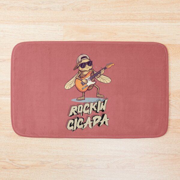 Item preview, ROCKIN CICADA T-SHIRT MUSIC designed and sold by NinaCreator.