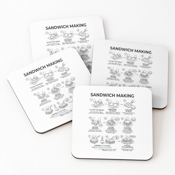 Item preview, Funny Sandwich Lover Deli Food Foodie Cooking Diagram designed and sold by GrandeDuc.