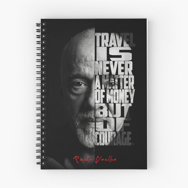 Item preview, Paulo Coelho Split Face Quote Poster designed and sold by Enea Kelo.